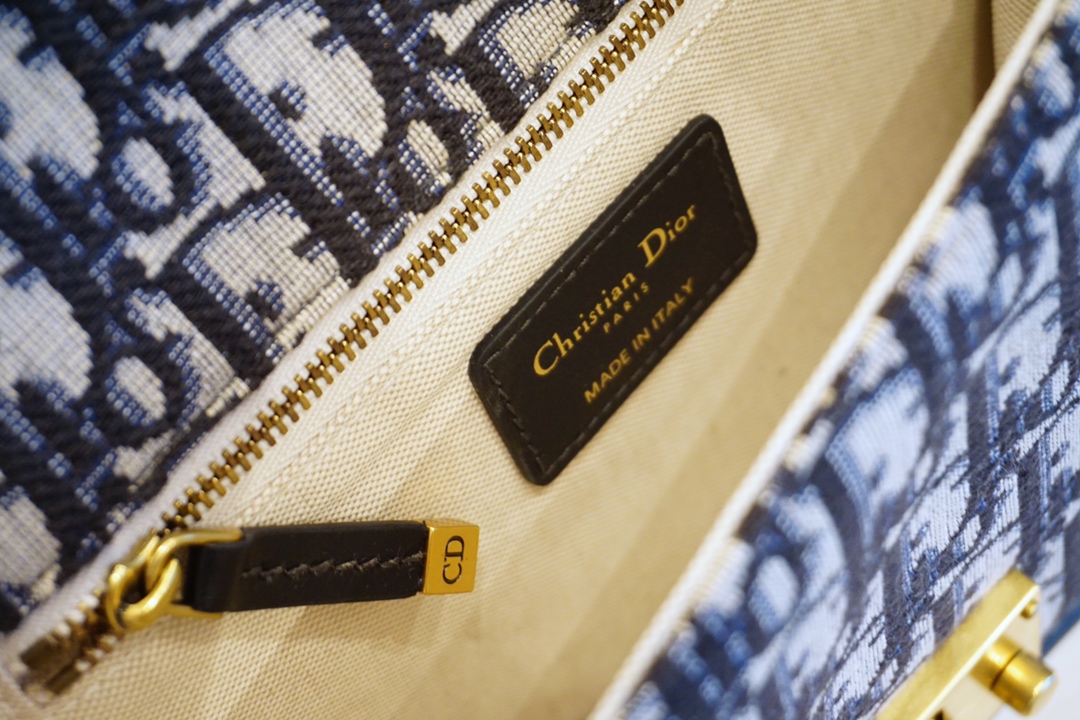 Dior vintage风Miss布纹包  一枚精致的链条包 最新细节实拍 搭配配肩带更时尚